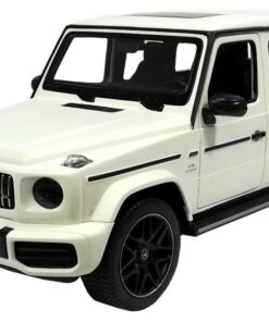 Mercedes G63 RASTAR 1:14 – baltas nuotolinio valdymo bekelės automobilis (2.4G)