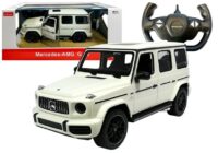 Mercedes G63 RASTAR 1:14 – baltas nuotolinio valdymo bekelės automobilis (2.4G)
