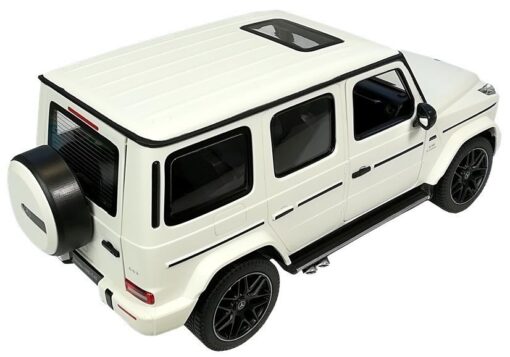 Mercedes G63 RASTAR 1:14 – baltas nuotolinio valdymo bekelės automobilis (2.4G)