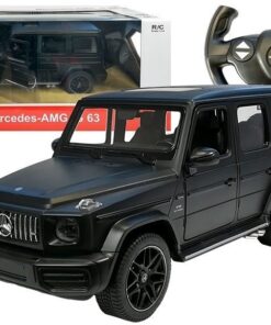 Mercedes G63 RASTAR 1:14 – juodas nuotolinio valdymo bekelės automobilis (2.4G)
