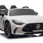 Mercedes GT63 AMG DK‑GT63 24V – elektrinis vaikiškas baltas automobilis