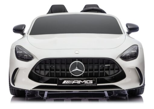 Mercedes GT63 AMG DK‑GT63 24V – elektrinis vaikiškas baltas automobilis