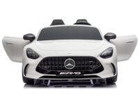 Mercedes GT63 AMG DK‑GT63 24V – elektrinis vaikiškas baltas automobilis
