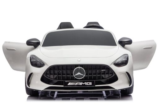 Mercedes GT63 AMG DK‑GT63 24V – elektrinis vaikiškas baltas automobilis