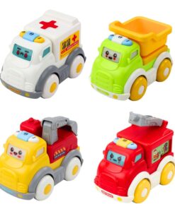 Miesto automobilių rinkinys su šviesomis ir garsais