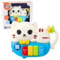 Mini kačiuko pianinas su šviesomis