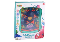 Mini pinball žaidimas su kamuoliuku