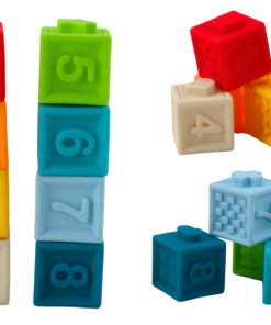 Minkšti edukaciniai vonios blokeliai 20 vnt.