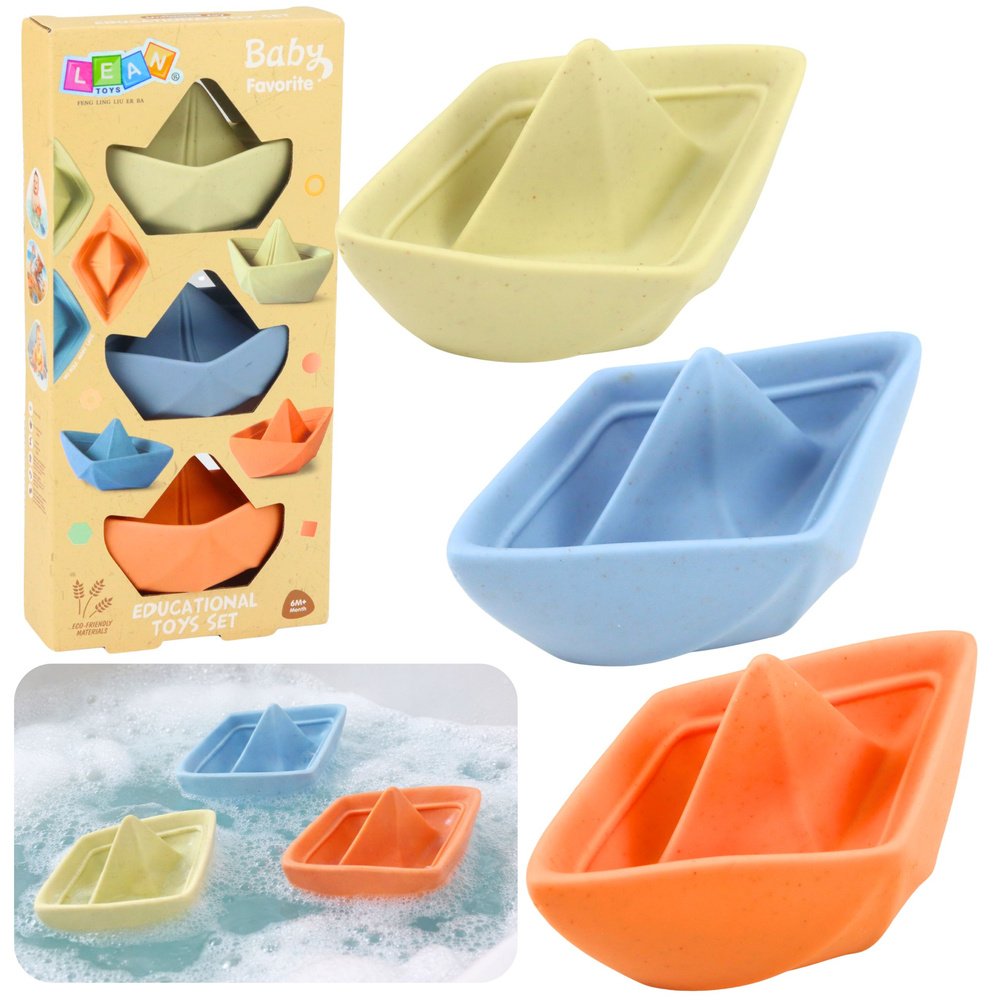 Minkšti guminiai vonios laiveliai – plūduriuojantys Minkšti guminiai vonios laiveliai – plūduriuojantys