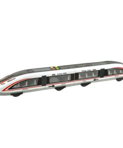 Modernus Fuxing Trains keleivinis traukinys su šviesomis ir garsais