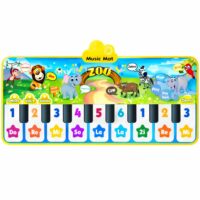 Muzikinis zoologijos sodo pianino kilimėlis