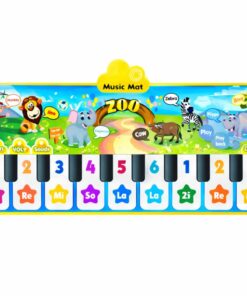 Muzikinis zoologijos sodo pianino kilimėlis