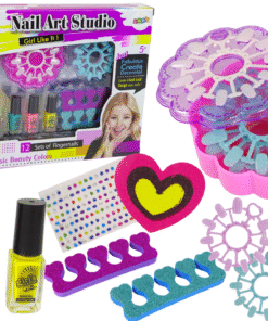 Nagų stilizavimo rinkinys mažosioms damoms – Nail Art Studio