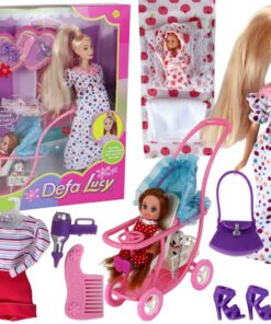 Nėščia Lucy lėlė su aksesuarais