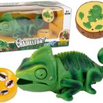 Nuotolinis chameleonas žalias 28cm
