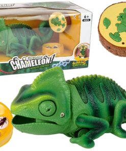 Nuotolinis chameleonas žalias 28cm