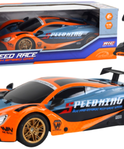 Nuotolinis sportinis automobilis oranžinis