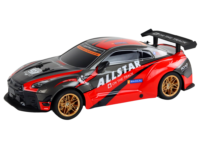 Nuotolinis sportinis automobilis raudonas