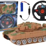Nuotolinis tankas smėlio 1:18