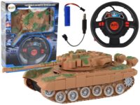 Nuotolinis tankas smėlio 1:18