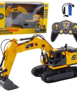 Nuotoliniu būdu valdomas RC ekskavatorius „Crawler“ su garsais