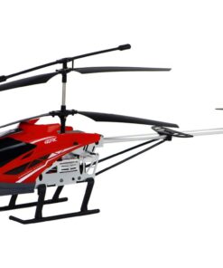 Nuotoliniu būdu valdomas RC sraigtasparnis 70 cm – raudonas