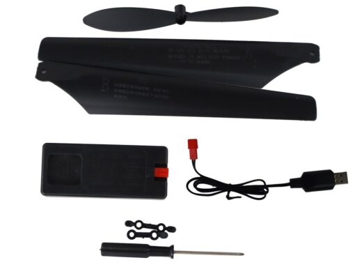 Nuotoliniu būdu valdomas RC sraigtasparnis 70 cm – raudonas
