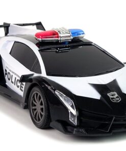 Nuotoliniu būdu valdomas policijos lenktyninis automobilis 1:16