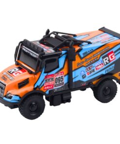 Oranžinis 2.4G RC sunkvežimis su LED