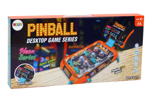 Pinigų žaidimas pinbolas su šviesomis