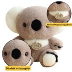 Pliušinė koala pilka 23 cm