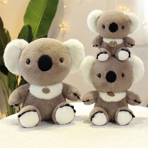 Pliušinė koala pilka 23 cm