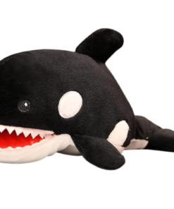 Pliušinė orka lėlė pirštinė 30 cm