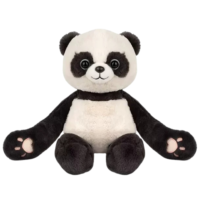 Pliušinė panda su magnetais 23 cm