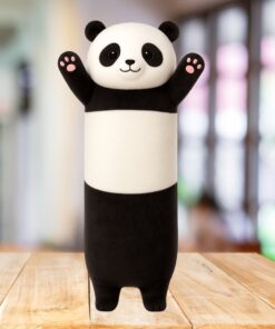 Pliušinė panda volelis pagalvėlė 70 cm