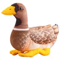 Pliušinė realistiška antis 28 cm