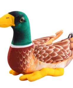 Pliušinė realistiška antis 28 cm