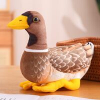 Pliušinė realistiška antis 28 cm