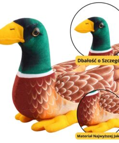 Pliušinė realistiška antis 28 cm