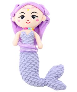 Pliušinė undinėlė su tekstiline uodega 32 cm