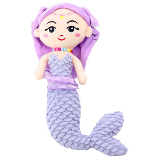 Pliušinė undinėlė su tekstiline uodega 32 cm