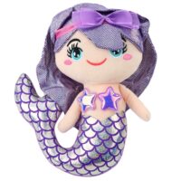 Pliušinė undinėlė su žvynų uodega 25 cm