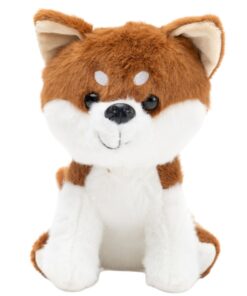 Pliušinis Shiba Inu šuniukas 20 cm