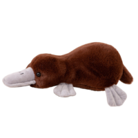 Pliušinis ančiasnapis rudas 32 cm