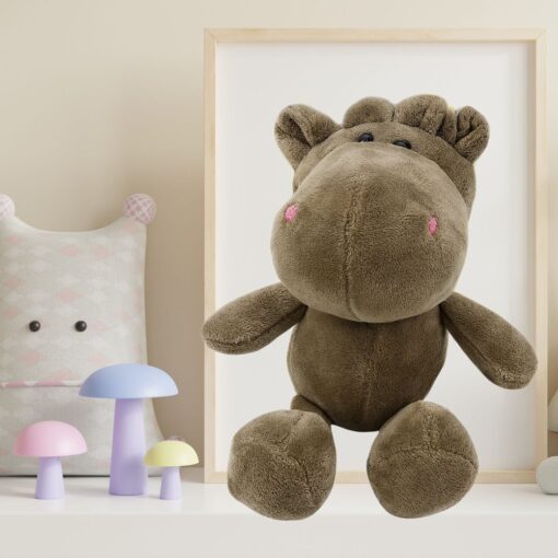 Pliušinis begemotiukas su siurbtuku 23 cm