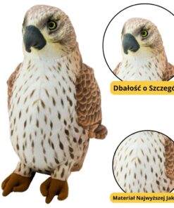 Pliušinis klajoklis sakalas 30 cm