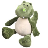 Pliušinis krokodiliukas žalias 25 cm