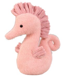 Pliušinis rožinis jūrų arkliukas 25 cm
