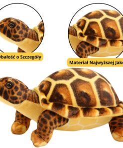 Pliušinis rudas vėžliukas 25 cm
