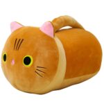 Pliušinis rusvas katinas su uodega 40 cm
